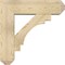 Ekena Millwork Merced Craftsman Rough Sawn Bracket w/ Offset Brace, Douglas Fir, 8"W x 28"D x 28"H BKT0806X28X28MRC04RDF - alternate 3